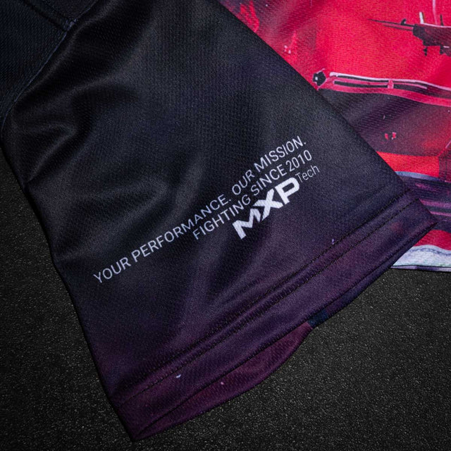 Phantom Athletics Triko EVO Cyber-X – Fialová/Modrá