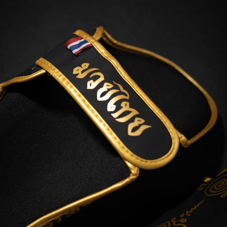 Phantom Athletics Shin guards Muay Thai – Black/Gold