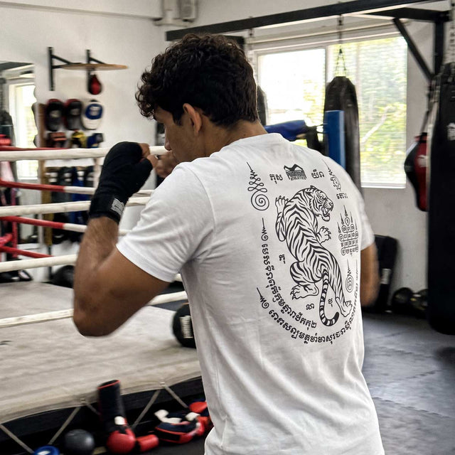 Phantom Athletics Triko Tiger Yant – Bílé