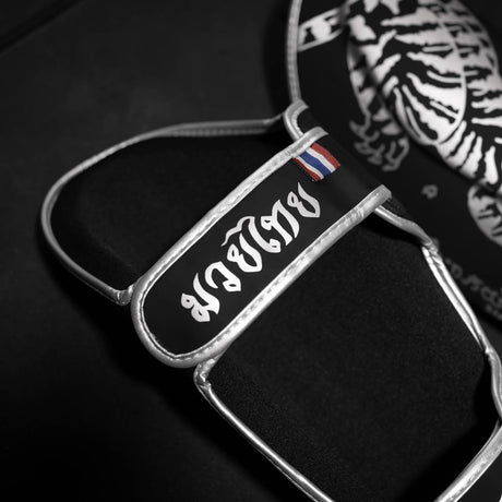 Phantom Athletics Shin Guards Muay Thai – Black/Silver
