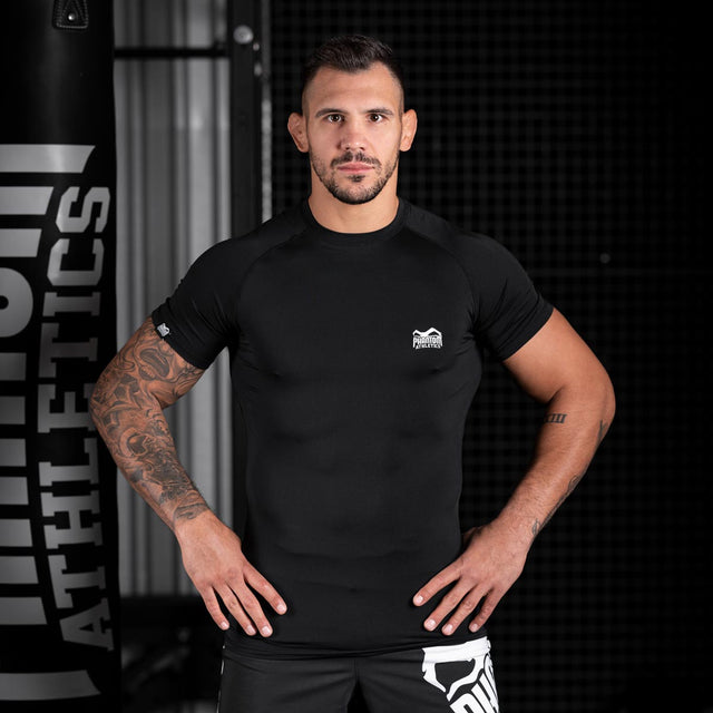 Phantom Athletics Rashguard Tactic Short Sleeve - Black