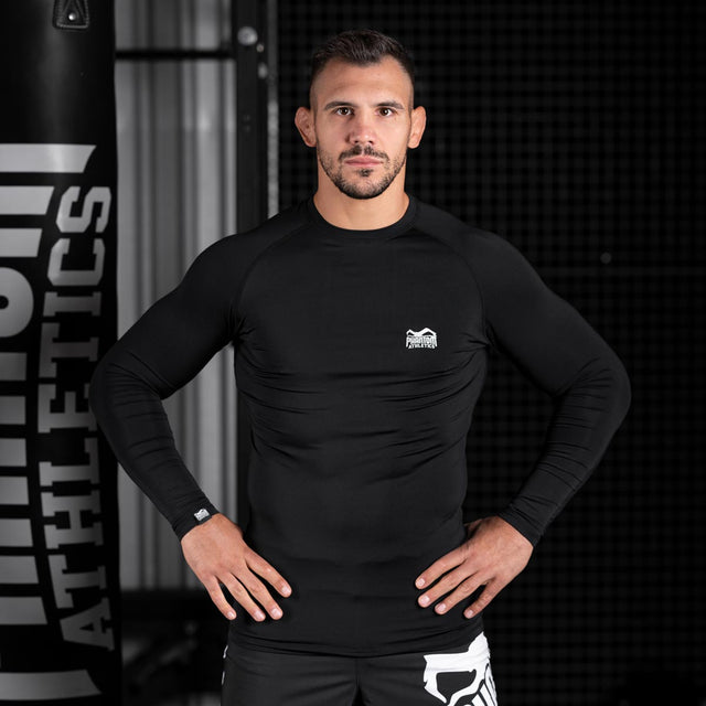 Phantom Athletics Rashguard Tactic Lange Ärmel – Schwarz