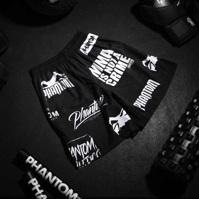 Pantaloncini MMA Phantom Athletics EVO Legend – Nero
