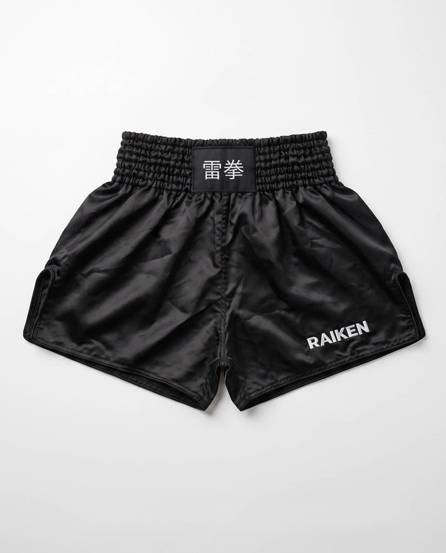 Raiken Muay Thai Shorts KAZE - Black