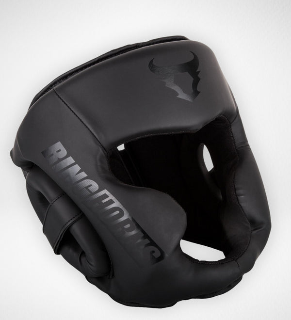 Ringhorns Kopfschutz Charger – Schwarz/Schwarz