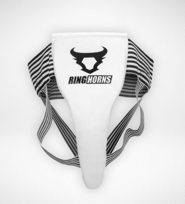 Conchiglia da boxe professionali Ringhorns Charger – Bianco donna