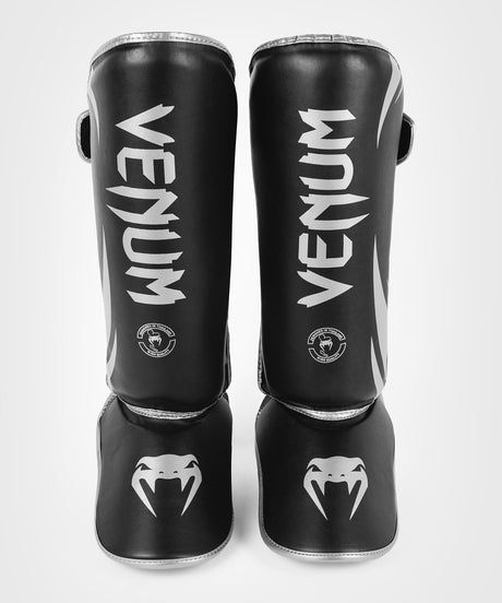 Venum Scheenbeschermers Kickboks Challenger - Zwart/Zilver