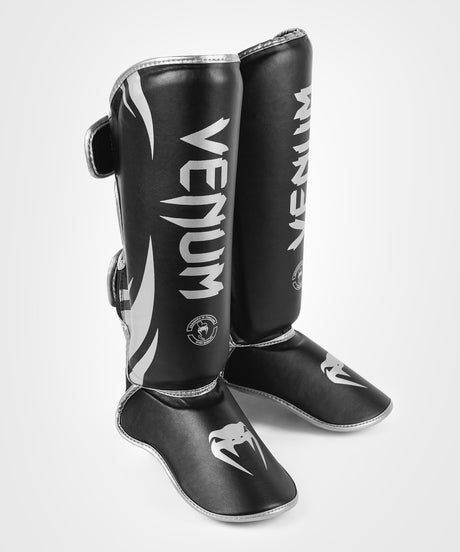 Venum Scheenbeschermers Kickboks Challenger - Zwart/Zilver
