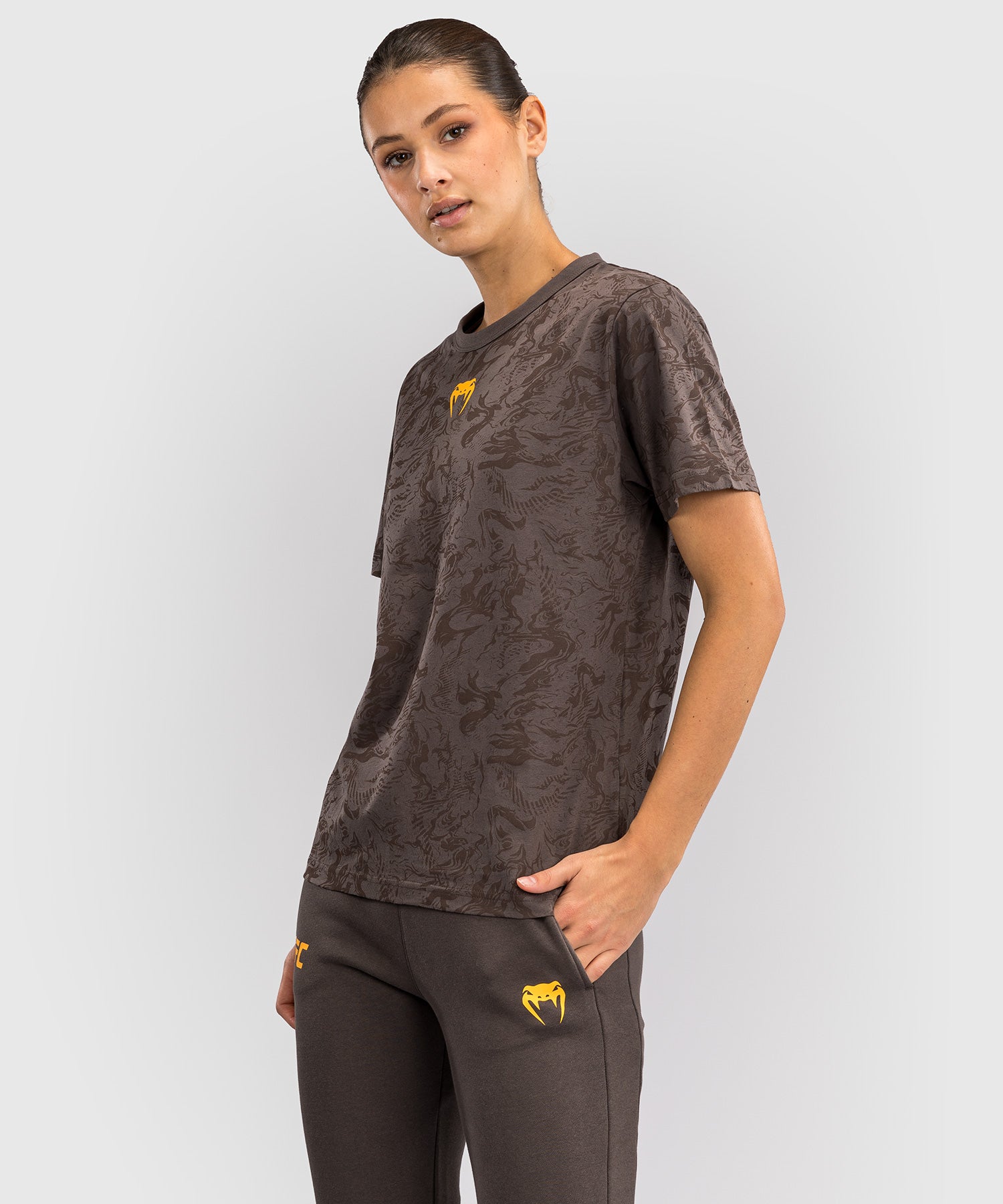 Tricou Venum UFC Fusion Fight Week – Femei – Maro