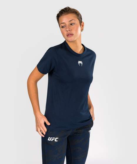 Venum UFC T-Shirt Women's Fusion Fight Week – Navy Blue
