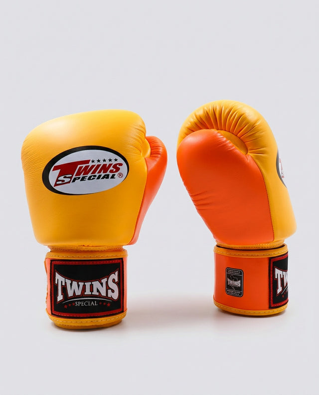 Luvas de boxe Twins BGVL3 – Amarelo/Laranja