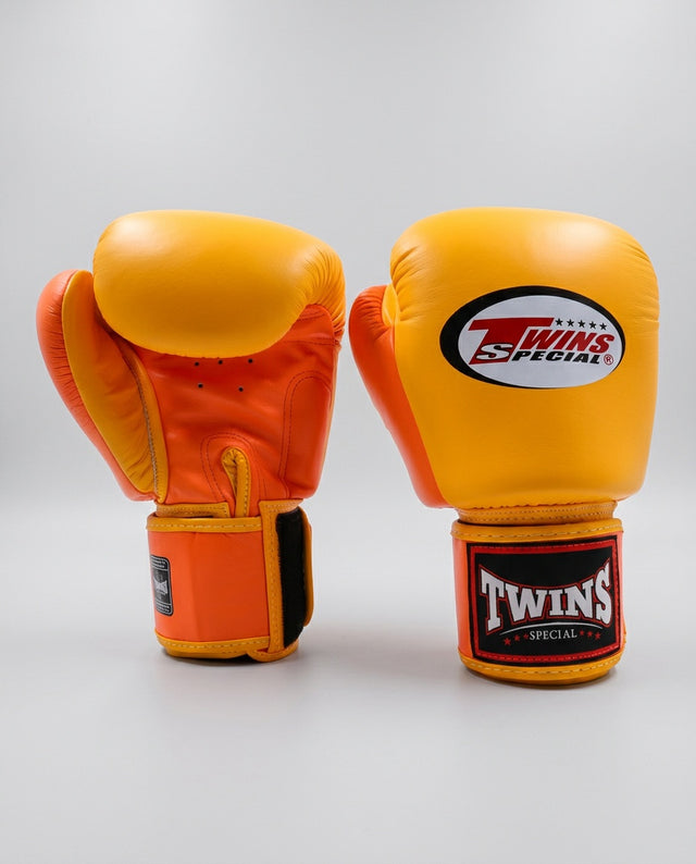 Luvas de boxe Twins BGVL3 – Amarelo/Laranja