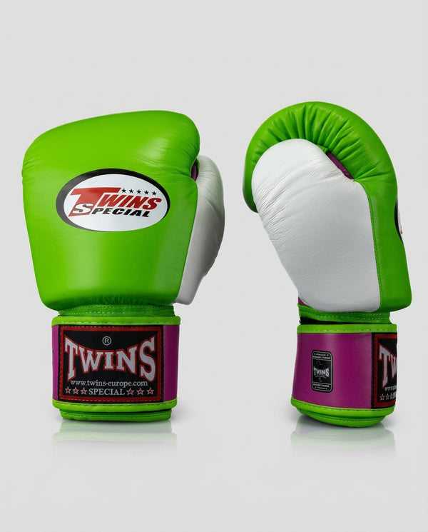 Twins Boksehandsker BGVL3 - Grøn/Pink/Hvid