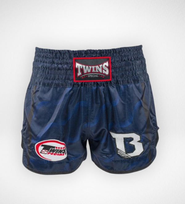 Shorts de Muay Thai Twins TBT5 – Bleu marine