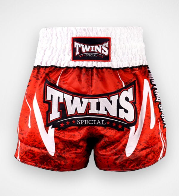 Pantalones de Muay Thai Twins TTBL – Rojo Óxido