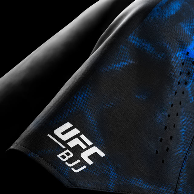 Hayabusa x UFC BJJ Grappling Shorts - Zwart/Blauw