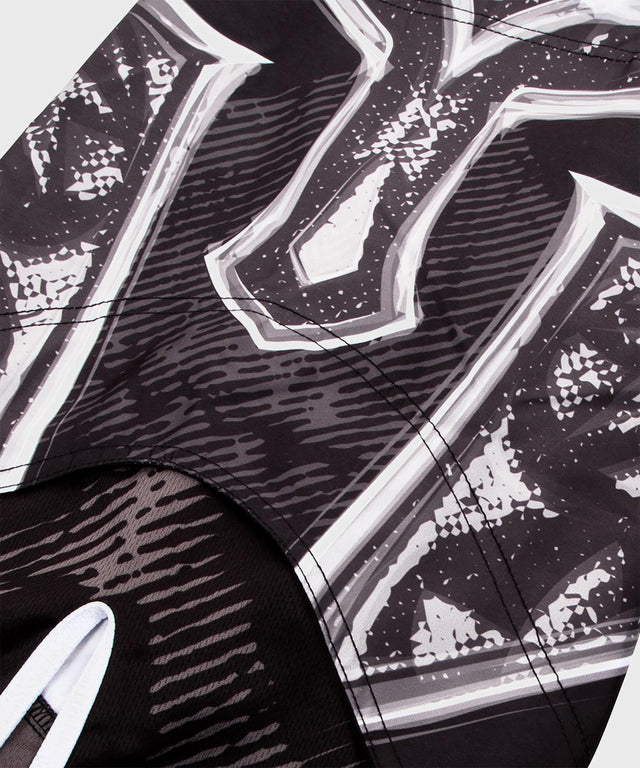 Venum MMA Shorts Gladiator 3.0 - Zwart/Grijs/Wit