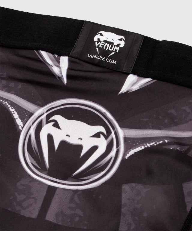 Venum Compressie Shorts Gladiator 3.0 - Zwart/Grijs/Wit