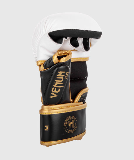 Venum MMA Handschoenen Challenger Sparring 3.0 - Wit/Zwart/Goud