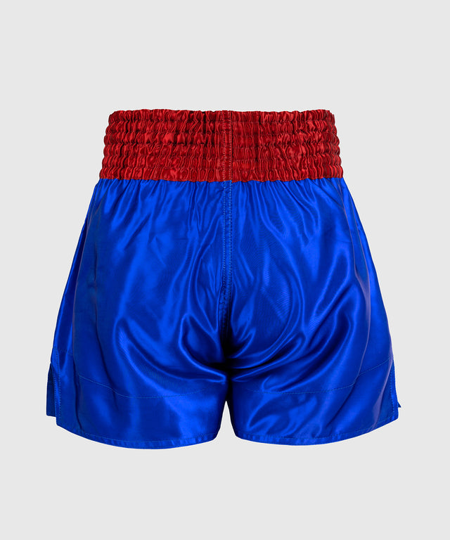 Pantaloni scurți de kickboxing Venum Classic – Albastru Navy/Roșu