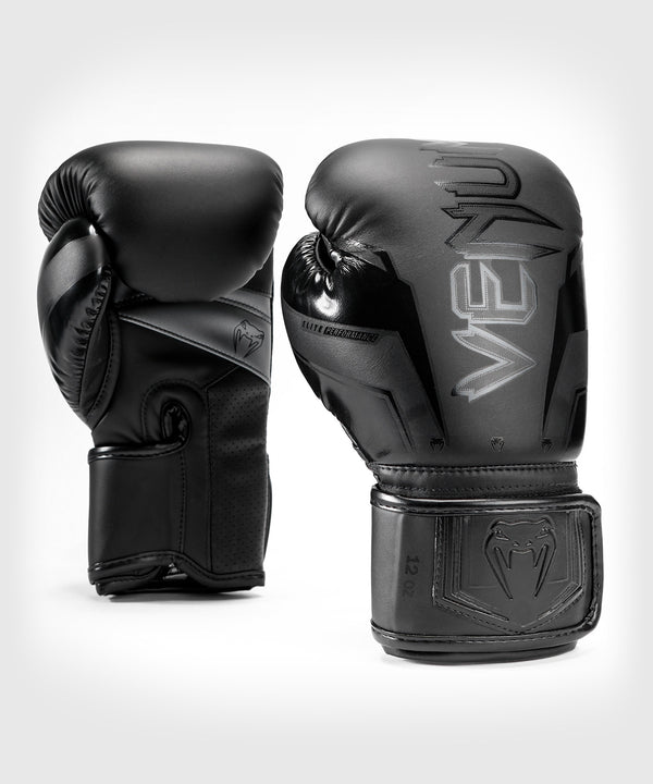 Venum Boxing gloves Elite Evo – Black/Black