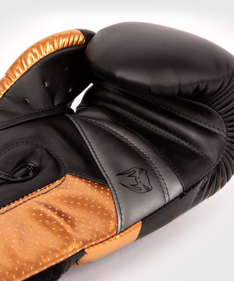 Guantes de boxeo Venum Elite Evo – Negro/Bronce