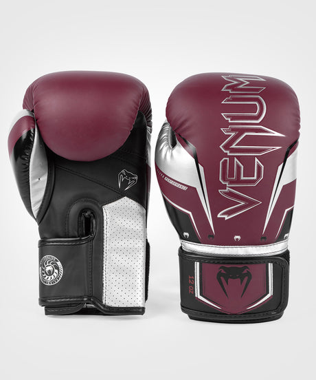 Venum Bokshandschoenen Elite Evo - Rood/Zilver