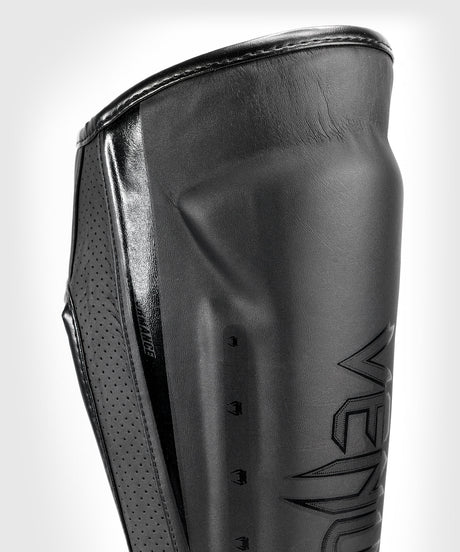 Tibiere Venum Elite Evo – Negru/Negru
