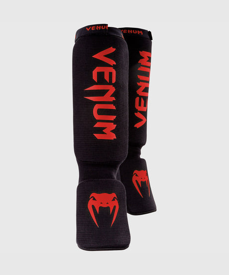 Tibiere Venum Kontact – Negru/Roșu