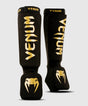 Venum Scheenbeschermers Kickboks Kontact - Zwart/Goud