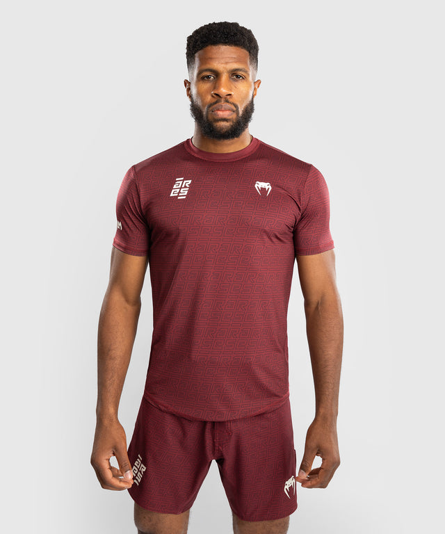 T-shirt Venum x Ares Dry-Tech – Bordeaux