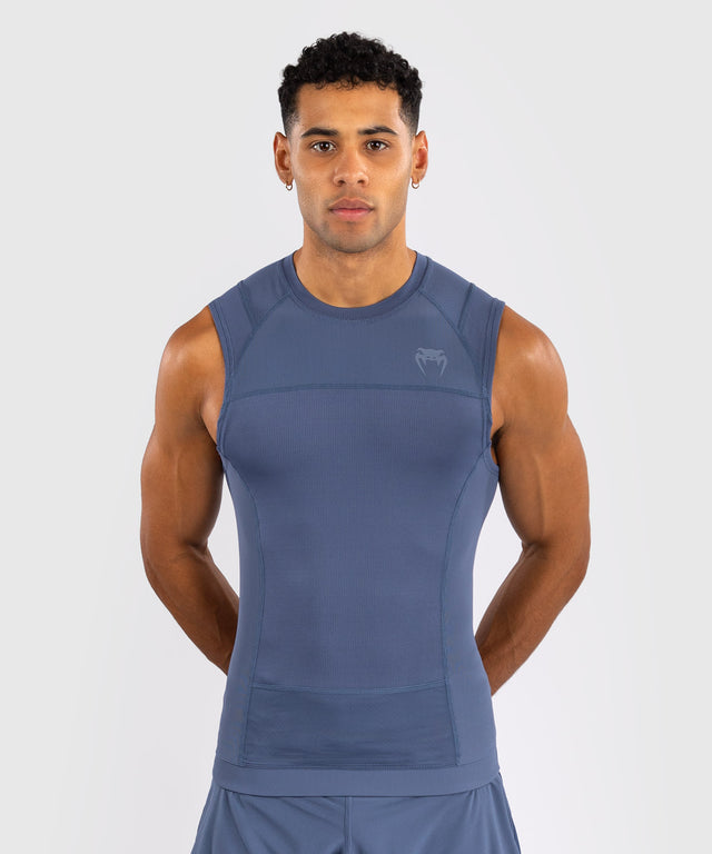 Venum Mouwloze Rashguard G-Fit Air - Foggy Blue