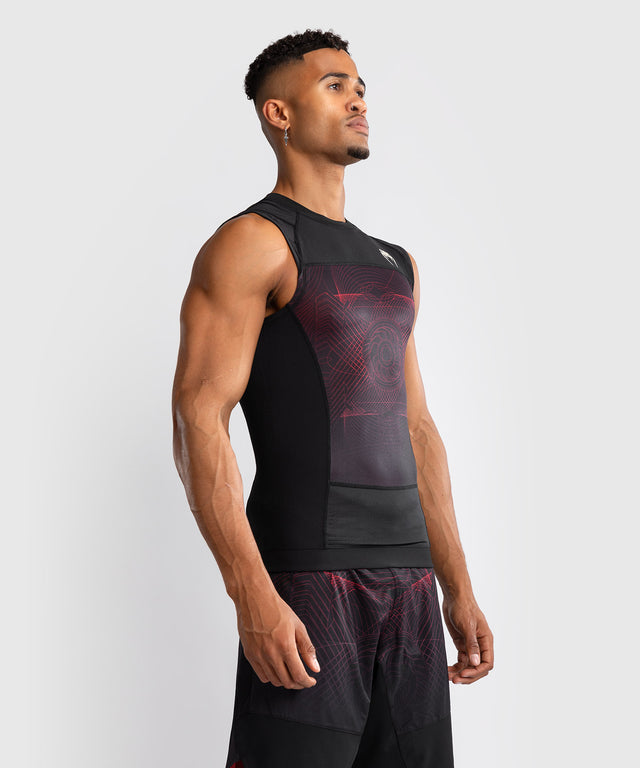 Rashguard sin mangas Venum G-Fit Air – Negro/Rojo
