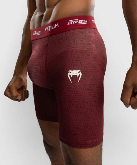 Shorts de Vale Tudo Venum x Ares – Bordeaux