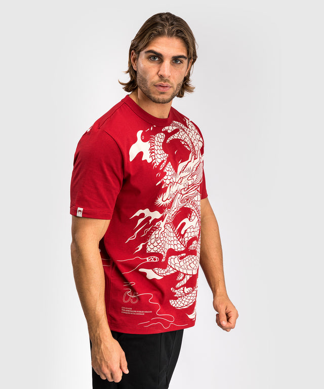 Tricou Venum Dragon's Flight – Roșu/Alb Crem