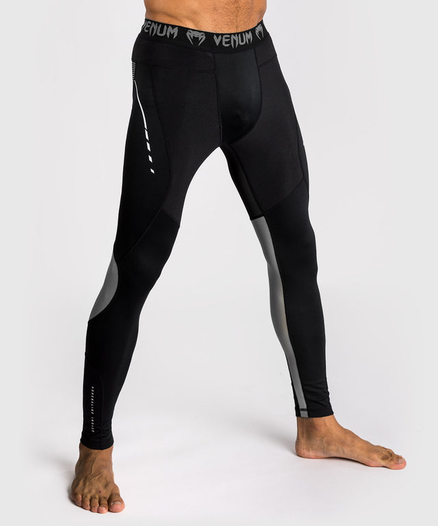 Venum Spats Adrenaline - Svart/Silver Grå