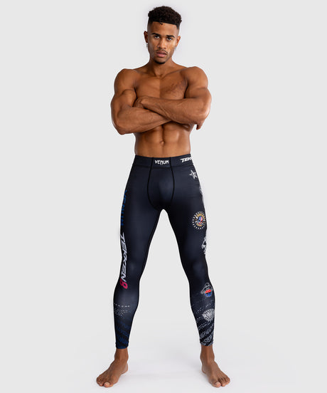 Venum x TEKKEN 8 Spats - Paul Phoenix - Preto/Azul