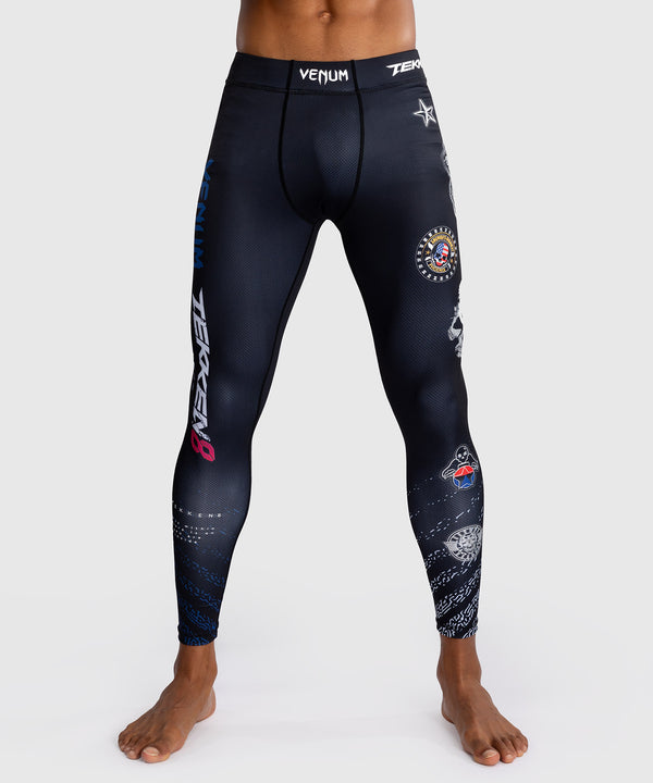 Venum x TEKKEN 8 Spats - Paul Phoenix - Svart/Blå