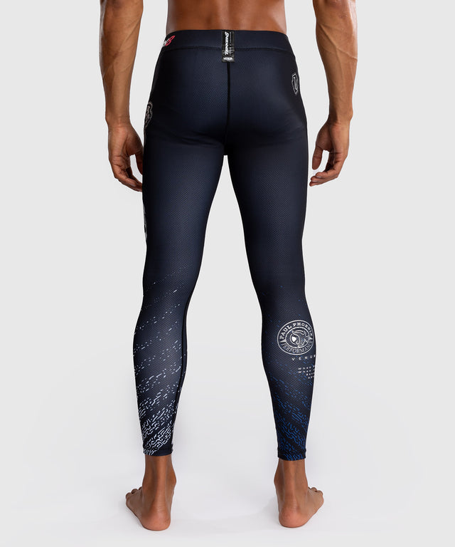 Venum x TEKKEN 8 Spats - Paul Phoenix - Zwart/Blauw