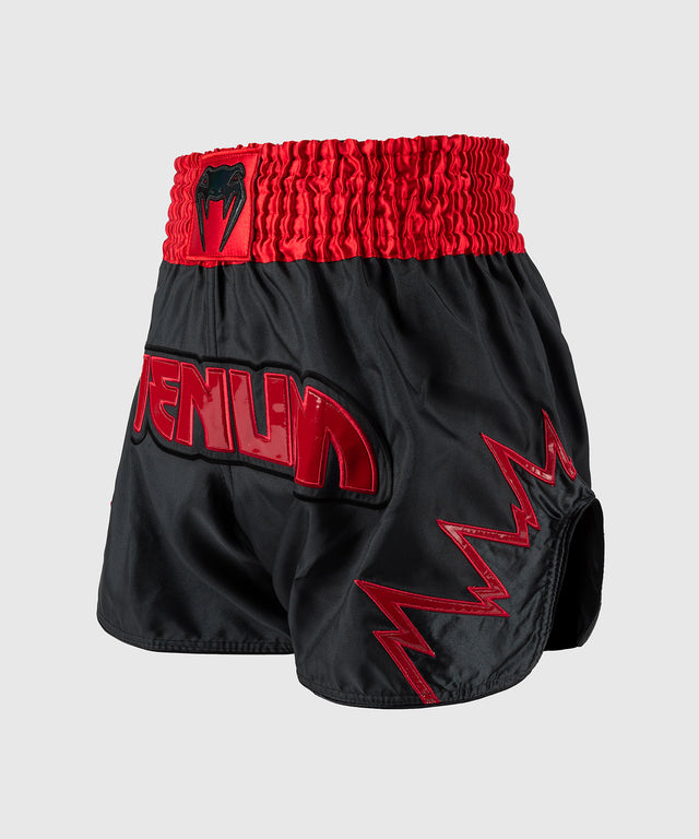 Venum Inferno Muay Thai shorts - Antracitgrå/Rød