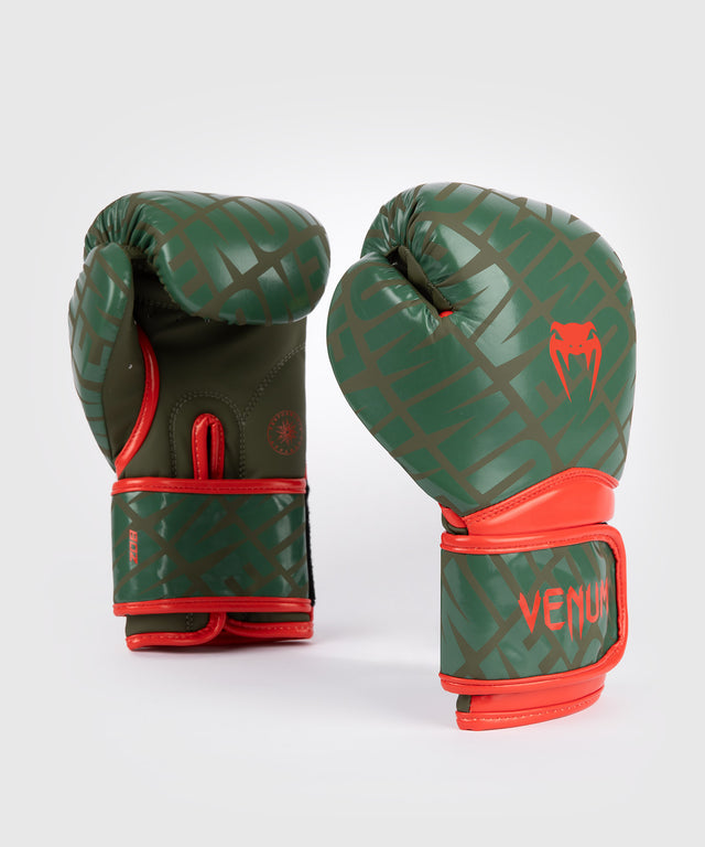 Venum Boxningshandskar Contender 1.5 XT Barn – Armégrön/Orange
