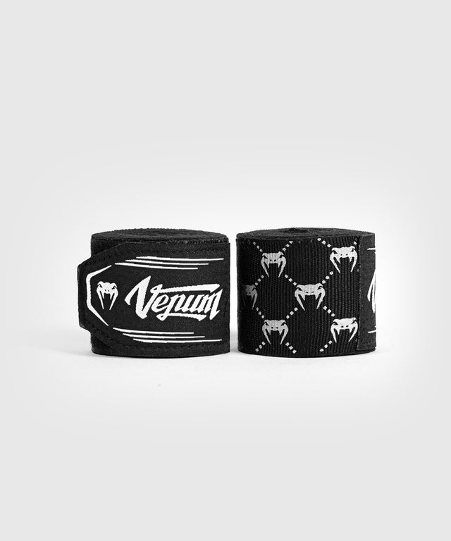 Vendas de boxeo Venum Monogram – Negro/Blanco