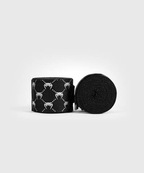 Vendas de boxeo Venum Monogram – Negro/Blanco