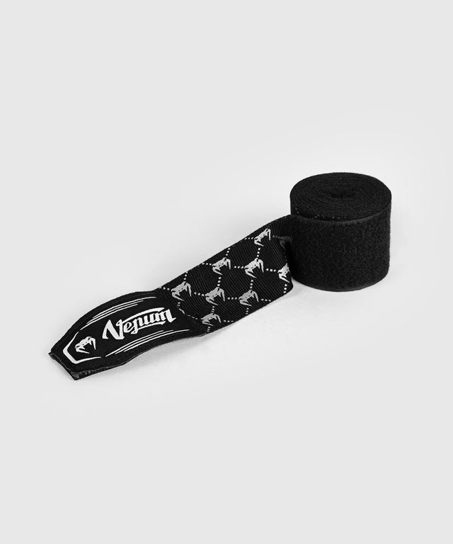 Vendas de boxeo Venum Monogram – Negro/Blanco