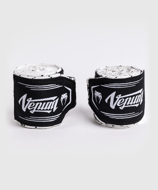 Venum Bandagen Monogram – Weiß/Schwarz