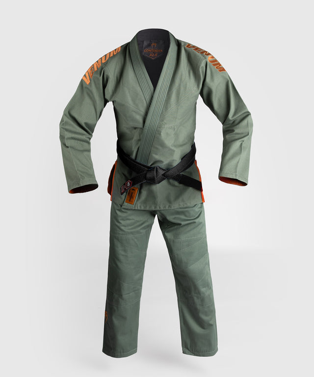 Kimono de BJJ Venum Contender Evo 2.0 – Verde floresta profundo