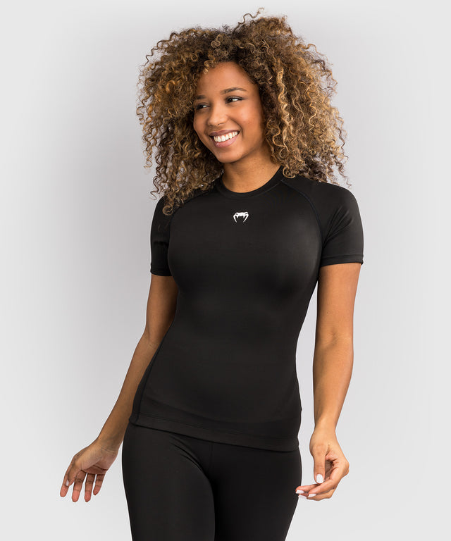 Rashguard Venum Halo – Maniche corte – Nero