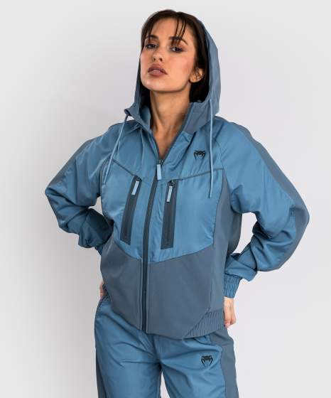Casaco de treino Venum Laser 3.0 para mulher – Azul
