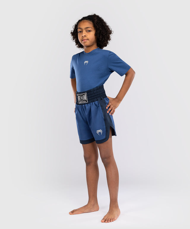 Pantalones de boxeo Venum Classic – Azul – Niños