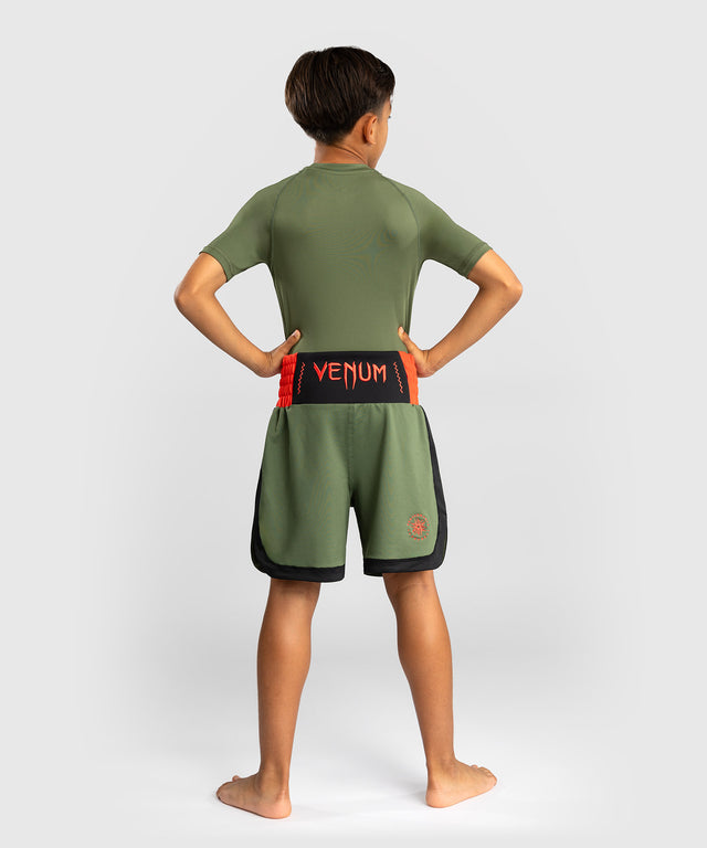 Venum Classic Bokseshorts til børn - Armygrøn/Orange